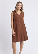 Load image into Gallery viewer, Bermuda Dress Chocolate | Abbey Road Kaikoura