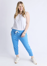 Load image into Gallery viewer, Brunch Pant - Side Tape / Blue | Abbey Road Kaikoura