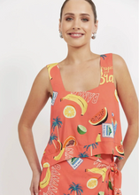 Load image into Gallery viewer, Cabana Tank / Brasil Coral | Abbey Road Kaikoura