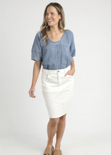 Load image into Gallery viewer, Belle Denim Skirt | Abbey Road Kaikoura