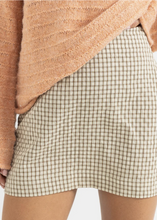 Load image into Gallery viewer, Luca Check Mini Skirt | Abbey Road Kaikoura