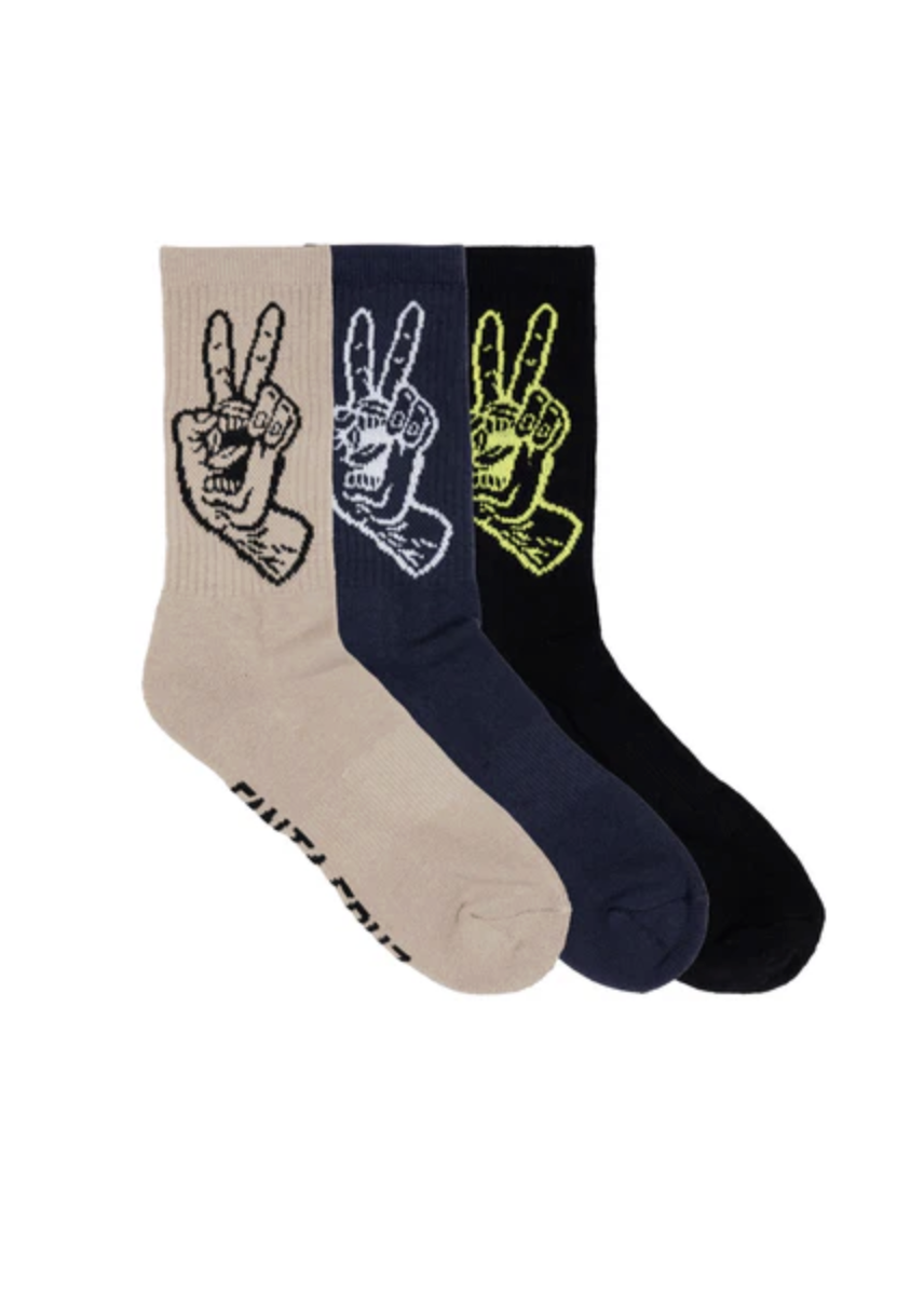 Screaming Peace Crew Sock | Abbey Road Kaikoura