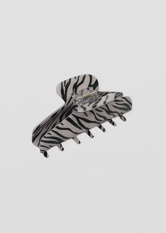 Hair Claw - Zebra Print | Abbey Road Kaikoura