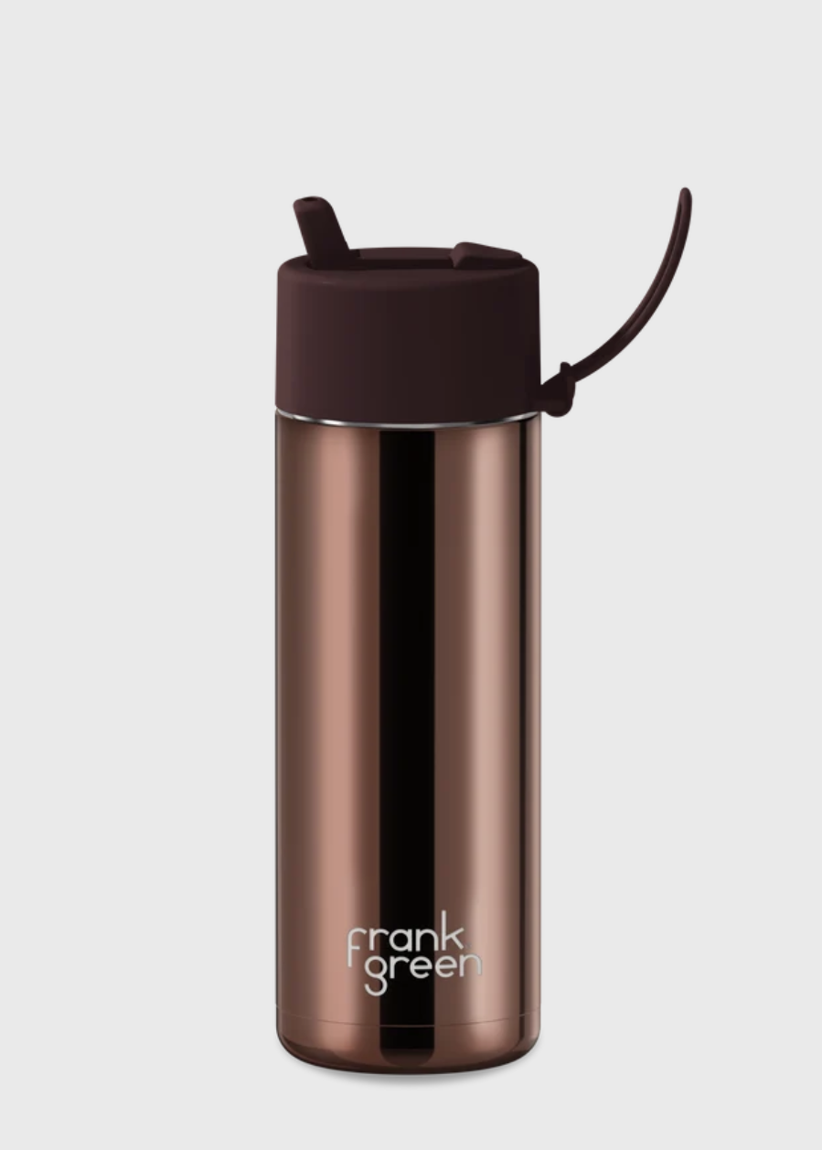 20oz (595ml) Reusable Bottle Chrome Chocolate | Abbey Road Kaikoura