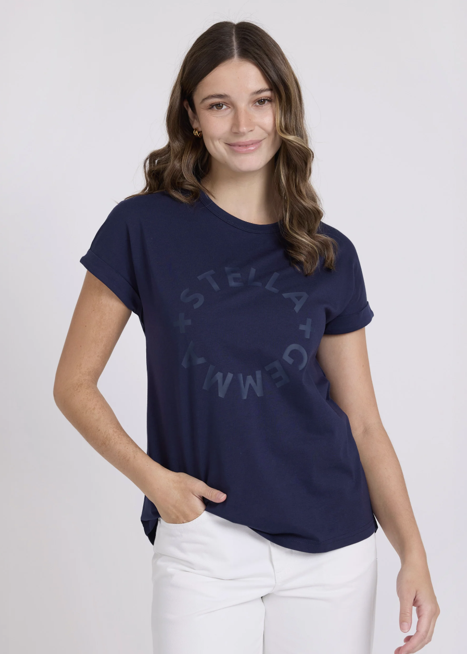 Soho Cuff Crew - Navy  | Abbey Road Kaikoura

