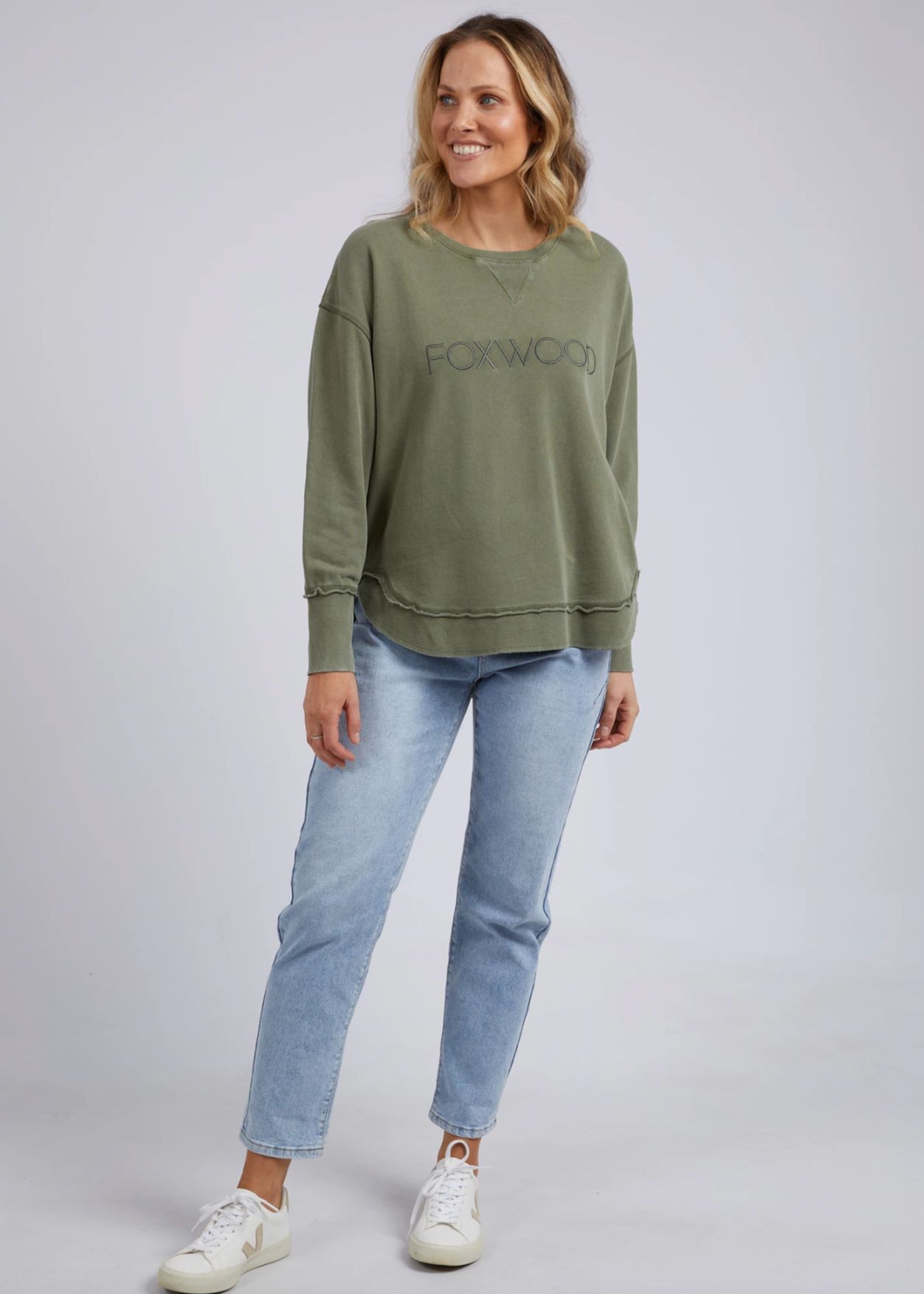 FOXWOOD Simplified Crew /Khaki| Abbey Road Kaikoura