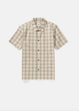 Load image into Gallery viewer, RHYTHM Check Short Sleeve Shirt - Sand | Abbey Road Kaikoura