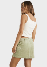 Load image into Gallery viewer, Billabong\Hilary Cargo Cord Skirt-Green|Abbey Road