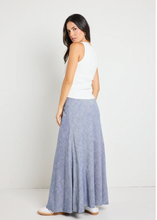 Load image into Gallery viewer, Re:Union\Lagos Bias Cut Maxi Skirt /Chambray|Abbey Road