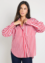 Load image into Gallery viewer, Stories to be told|You Got This Oversized Shirt/ Red Stripe|Abbey Road