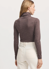Load image into Gallery viewer, Toorallie\Turtle Neck Merino Tee /Mocha|Abbey Road