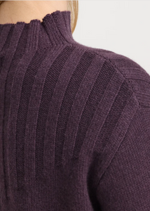 Toorallie\Wide Rib Mock Neck /Sumak|Abbey Road