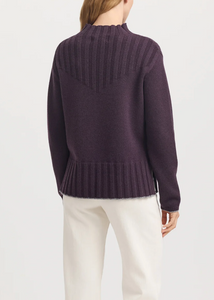 Toorallie\Wide Rib Mock Neck /Sumak|Abbey Road