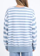 Load image into Gallery viewer, Elm\Vivid Crew /Steel Blue Stripe|Abbey Road