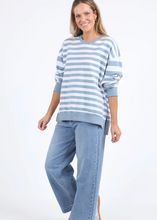 Load image into Gallery viewer, Elm\Vivid Crew /Steel Blue Stripe|Abbey Road