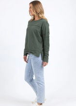 Load image into Gallery viewer, Foxwood\Jayne Throw On Top/ Khaki|Abbey Road