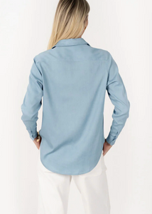 Humidity\The Chambray Shirt /Light Blue|Abbey Road