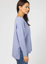 Load image into Gallery viewer, Stella &amp; Gemma\Halle Knit Top /Cornflower|Abbey Road