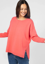 Load image into Gallery viewer, Stella &amp; Gemma\Halle Knit Top/Punch |Abbey Road