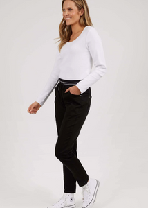 Elm\Margo Jogger /Black|Abbey Road