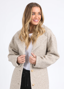 Foxwood\Whistler Coat/Oatmeal|Abbey Road