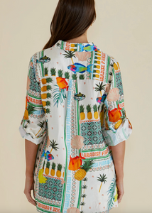 Mills Shirt / Paradise Print | Abbey Road Kaikoura