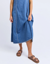 Load image into Gallery viewer, Solene Denim Dress | Abbey Road Kaikoura