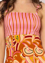 Load image into Gallery viewer, Natalie Dress / Rust Paisley | Abbey Road Kaikoura