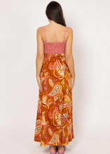 Load image into Gallery viewer, Natalie Dress / Rust Paisley | Abbey Road Kaikoura