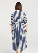 Load image into Gallery viewer, Ava Dress Ink Check | Abbey Road Kaikoura