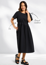 Load image into Gallery viewer, Brodie Dress Black | Abbey Road Kaikoura