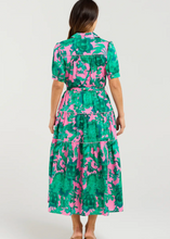 Load image into Gallery viewer, Elise Dress Pink Jungle | Abbey Road Kaikoura