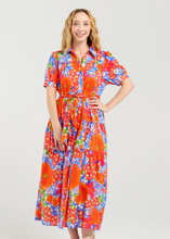 Load image into Gallery viewer, Elise Dress Retro Rose | Abbey Road Kaikoura