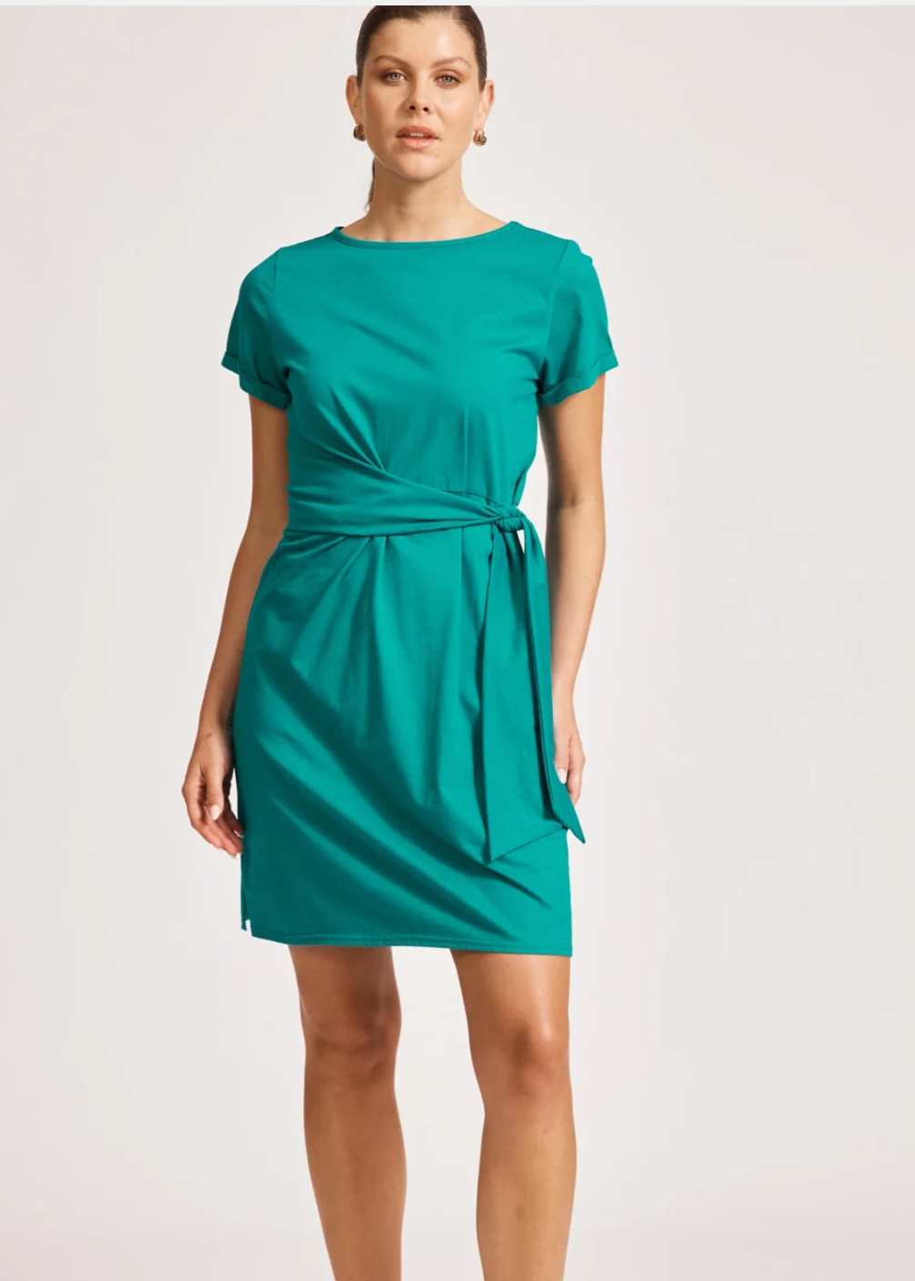 Francia Tie Dress - Lagoon | Abbey Road Kaikoura