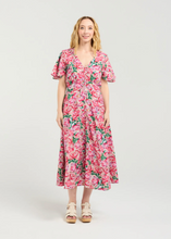 Load image into Gallery viewer, Kate Dress Berry Strokes | Abbey Road Kaikoura