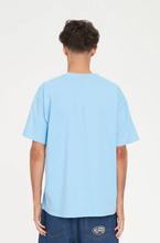 Load image into Gallery viewer, Block Tee 220/ In Play Blue Gleam | Abbey Road Kaikoura