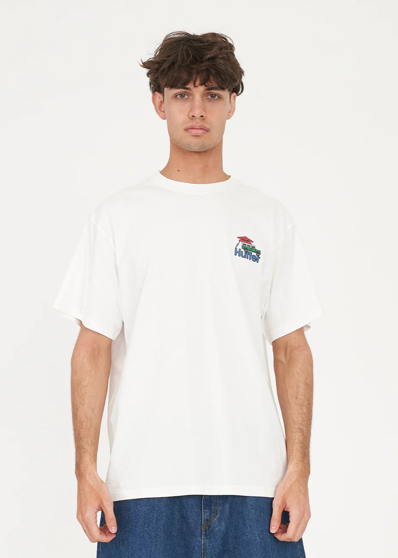 Sup Tee 190 - Tents Chalk | Abbey Road Kaikoura