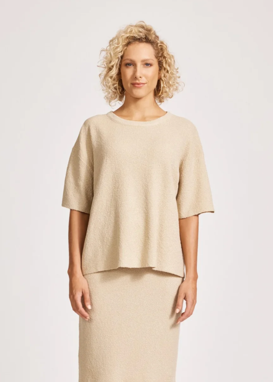 Alcazar Knit Top - Clay | Abbey Road Kaikoura