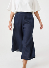 Load image into Gallery viewer, Studio Crop Pant - Navy | Abbey Road Kaikoura