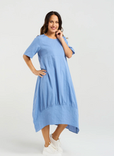 Load image into Gallery viewer, Selena Dress Blue | Abbey Road Kaikoura