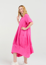 Load image into Gallery viewer, Selena Dress Hot Pink | Abbey Road Kaikoura