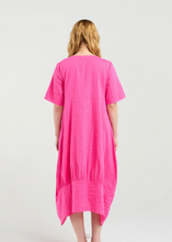Load image into Gallery viewer, Selena Dress Hot Pink | Abbey Road Kaikoura