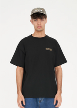 Load image into Gallery viewer, Block Tee 220 Woody Black | Abbey Road Kaikoura