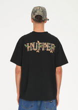 Load image into Gallery viewer, Block Tee 220 Woody Black | Abbey Road Kaikoura