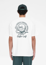 Load image into Gallery viewer, Block Tee Zero Putts - Chalk/Green | Abbey Road Kaikoura