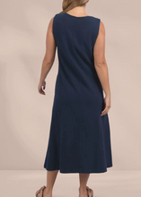 Load image into Gallery viewer, Aspen Dress Navy | Abbey Road Kaikoura
