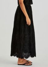 Load image into Gallery viewer, Ani Full Skirt Black | Abbey Road Kaikoura