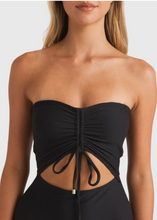 Load image into Gallery viewer, Tanlines Bandeau One Piece - Black | Abbey Road Kaikoura