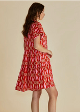 Load image into Gallery viewer, Copacabana Shirt Dress - Sardinia Geo Print | Abbey Road Kaikoura