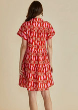 Load image into Gallery viewer, Copacabana Shirt Dress - Sardinia Geo Print | Abbey Road Kaikoura